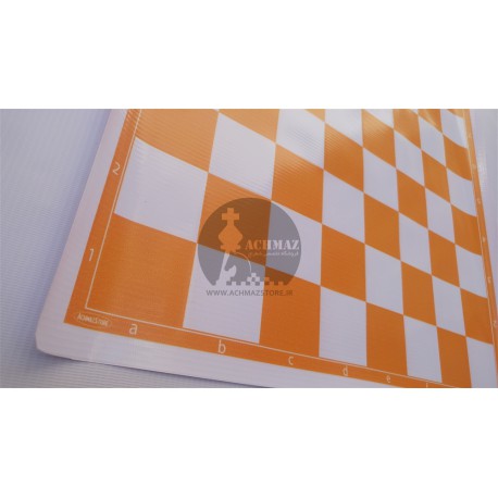 صفحه شطرنج پلاستیکی نارنجی