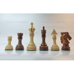 مهره شطرنج چوبی طرح سلطنتی