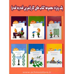 پک ویژه مجموعه کتاب های کار (تمرین قدم به قدم)