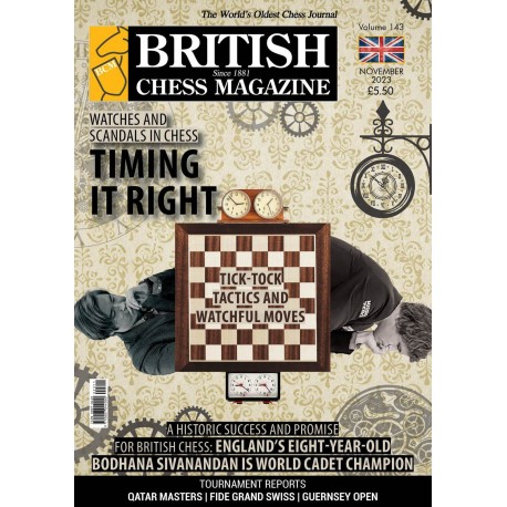 مجله شطرنج British Chess Magazine 11/2023