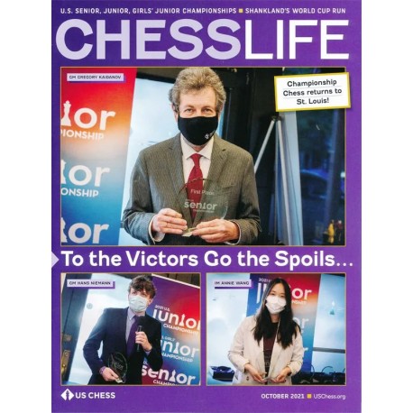 مجله شطرنج Chess Life Magazine - October 2021 Issue