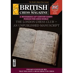 مجله شطرنج British Chess Magazine 12/2022
