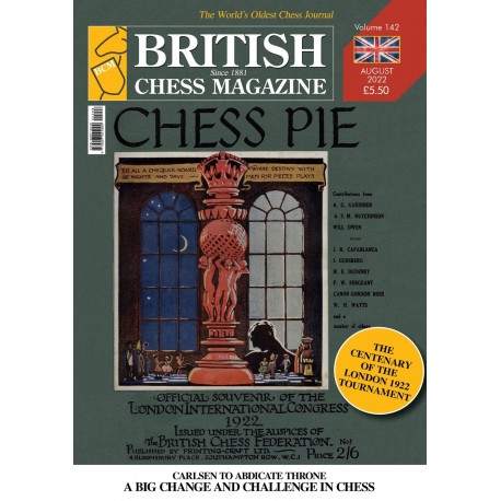 مجله شطرنج British Chess Magazine 08/2022