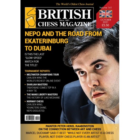 مجله شطرنج British Chess Magazine 10/2021