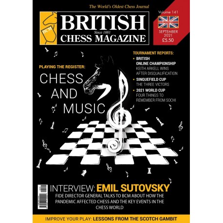 مجله شطرنج British Chess Magazine 09/2021