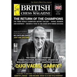 مجله شطرنج British Chess Magazine 08/2021