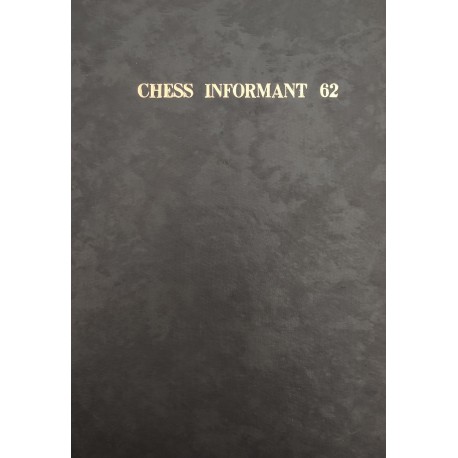 CHESS INFORMANT 62