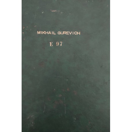 MIKHAIL GUREVICH E 97