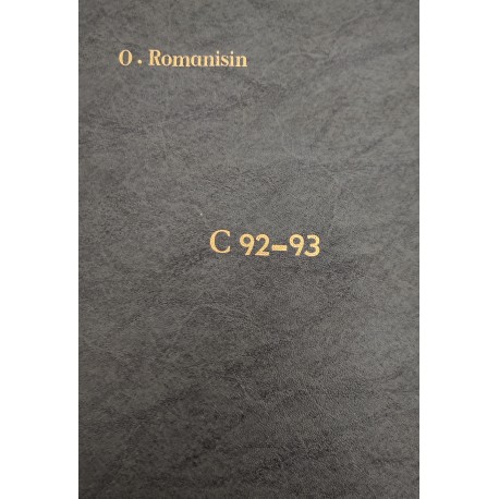 C 92-93 0. Romanisin