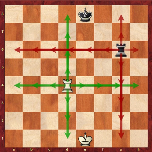 رخ در شطرنج چگونه حرکت میکند