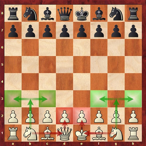 اسب در شطرنج چگونه حرکت میکند