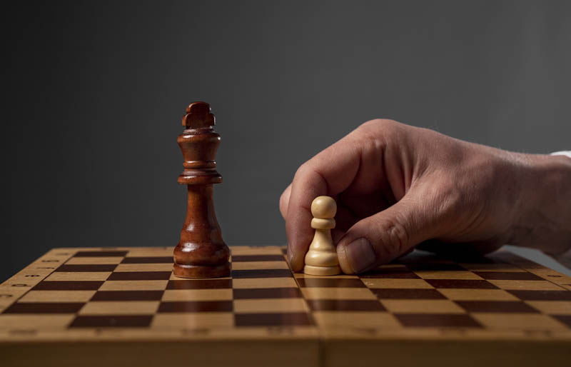 حرکت دادن مهره سرباز