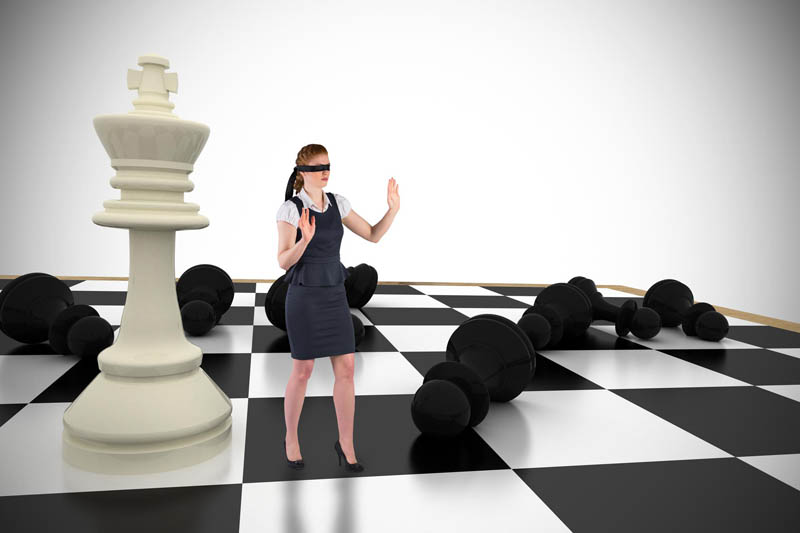 شطرنج سیاه و سفید