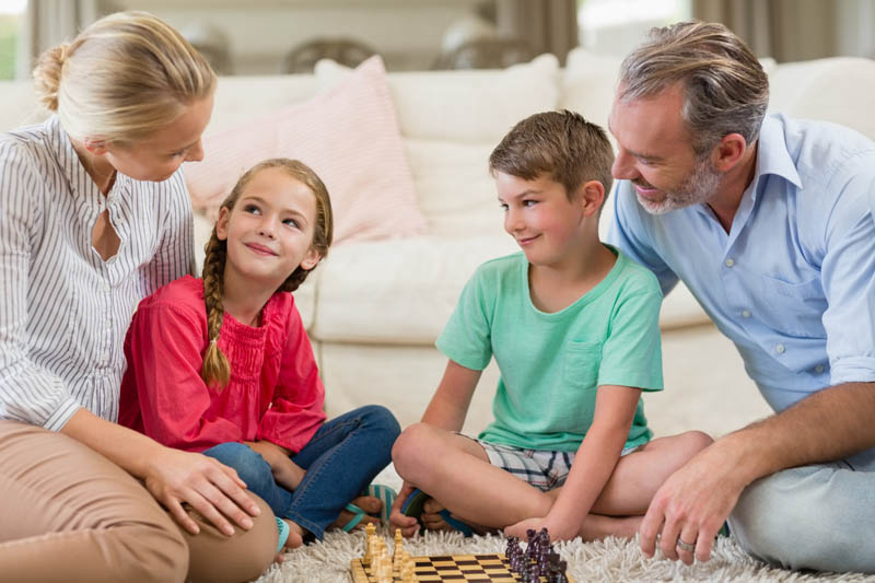 اموزش والدین به بچه ها