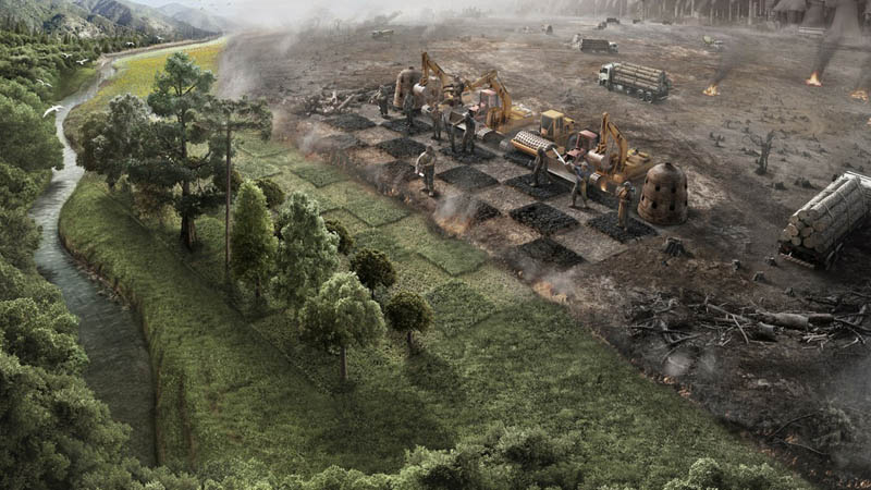 زمین دعوا شطرنج