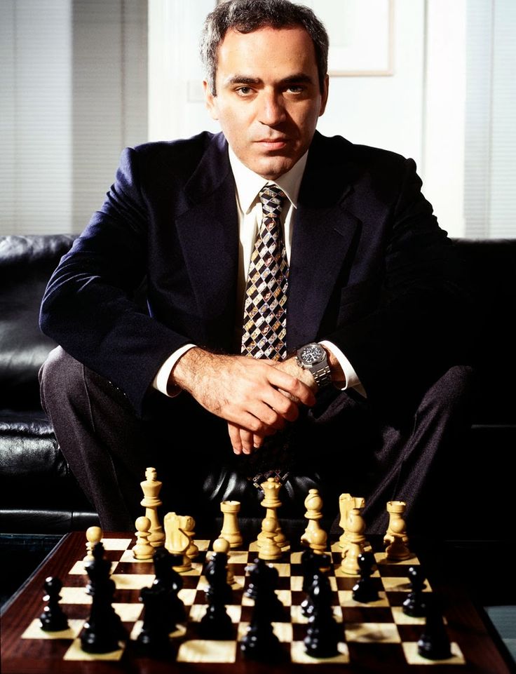 اقای Garry Kasparov نویسنده کتاب Checkmate! my first chess book