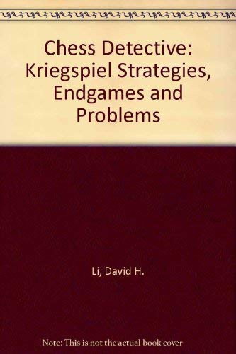 اقای David H. Li نویسنده کتاب ive: Kriegspiel Strategies, Chess DetectEndgames and Problems