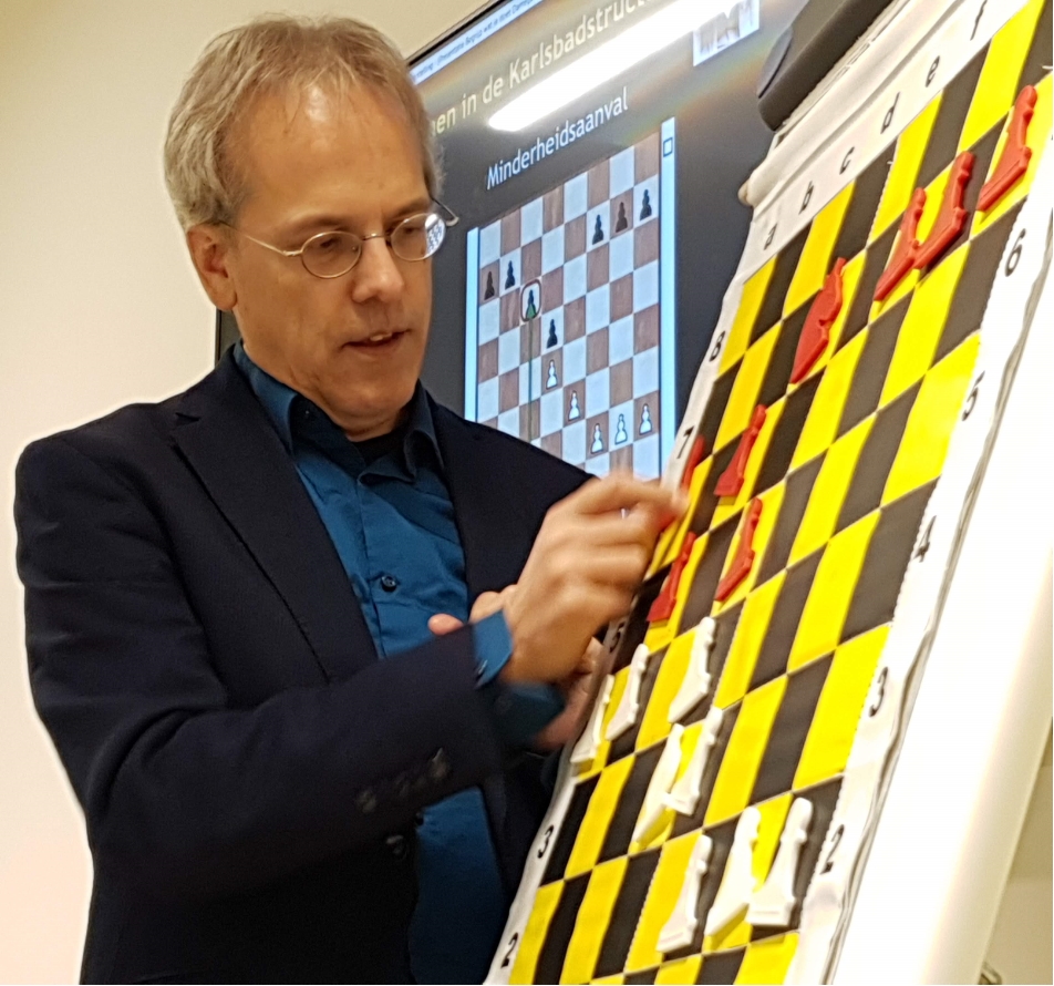 اقای Herman Grooten نویسنده کتاب Chess Strategy for Club Players