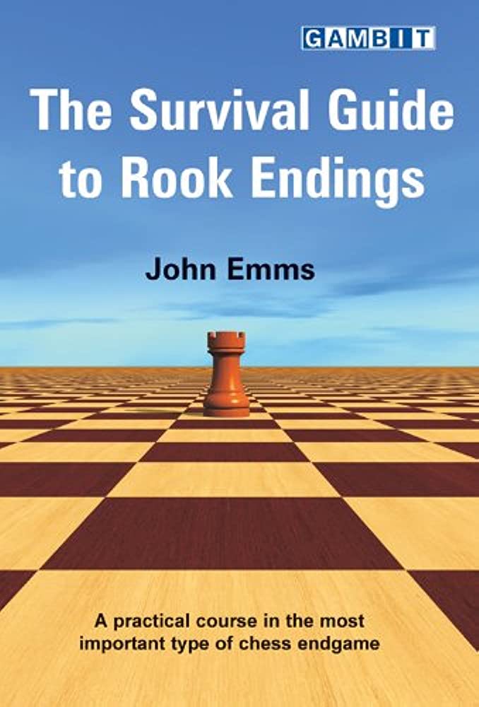 آقای John Emmsنویسنده کتاب Survival guide to rook endings